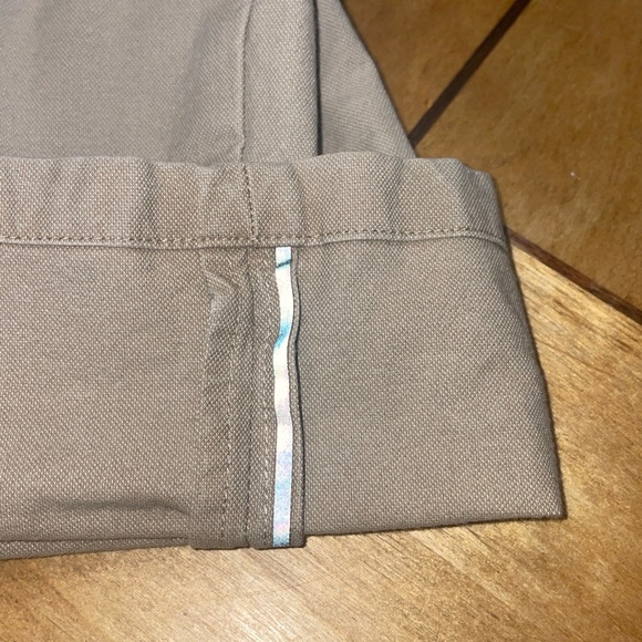 Lululemon Commission Pant 28x29 Color Beige Slim Fit Warpstreme LM5ACOS - Picture 7 of 16